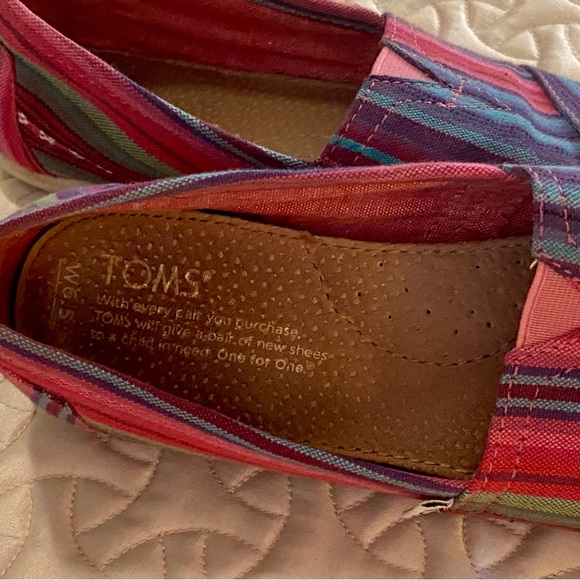 Toms boho Heritage Canvas slip-ons (37, 6.5) - Picture 5 of 7